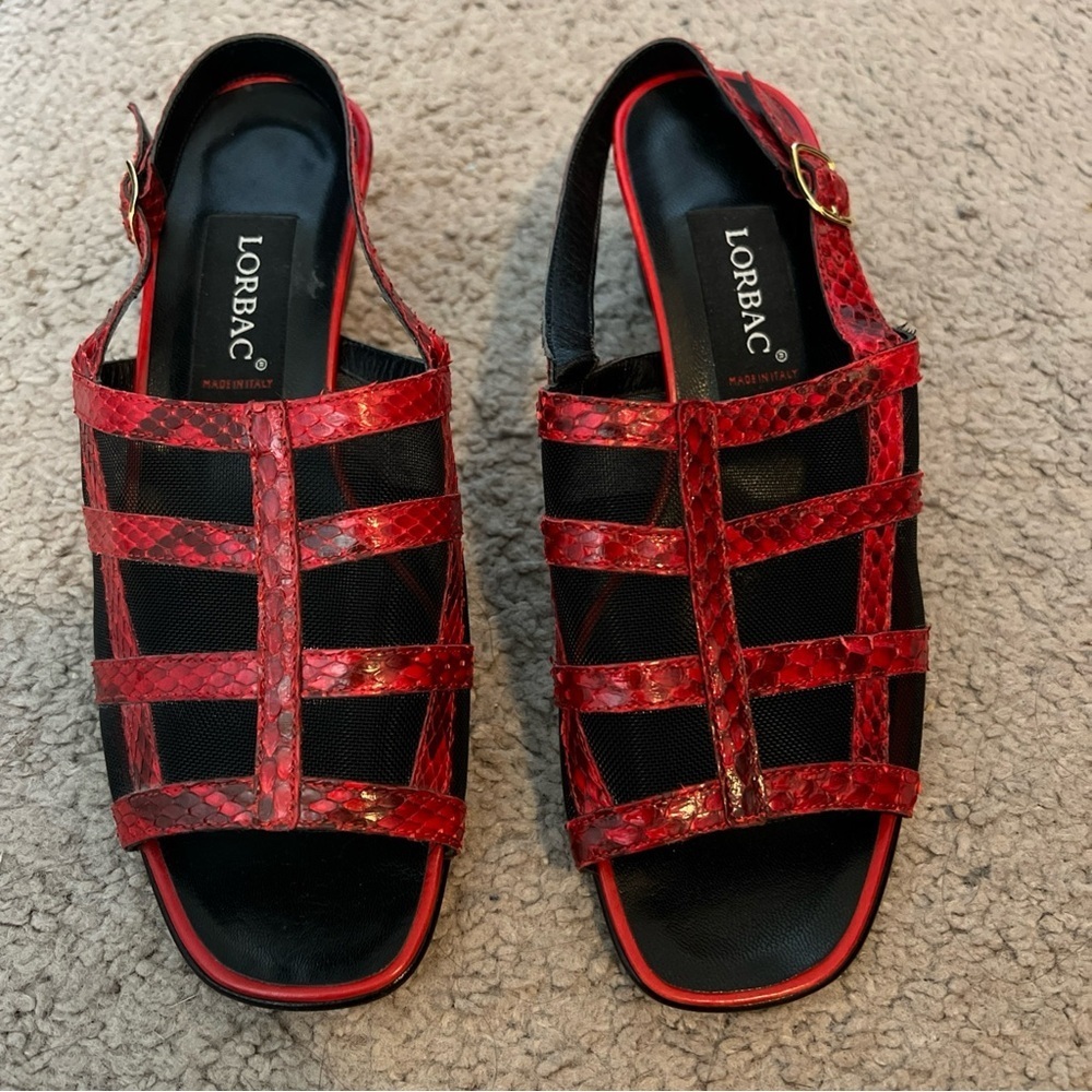 Lorbac Made in Italy Slingback Sandals